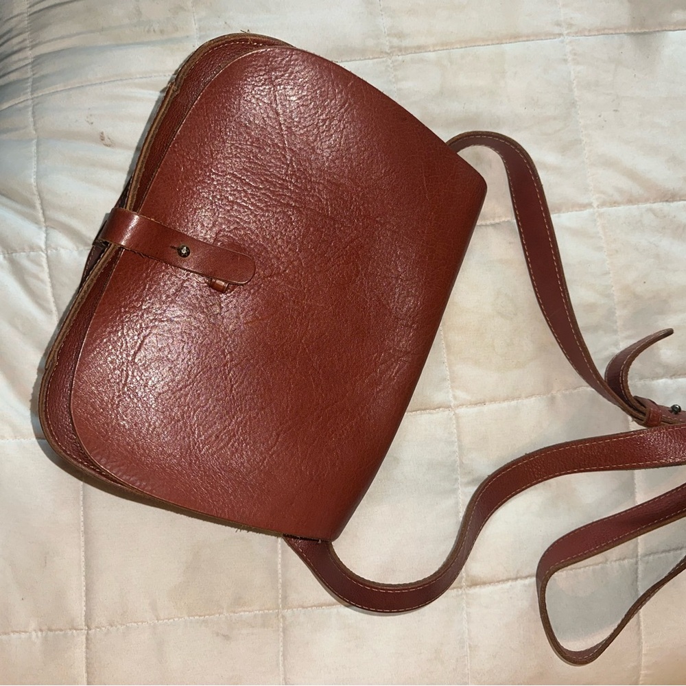 Lucky Brand Brown Leather Crossbody Bag